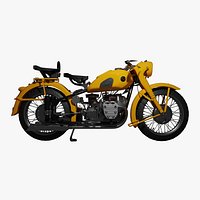 M-72 Russian Motorcycle WWII