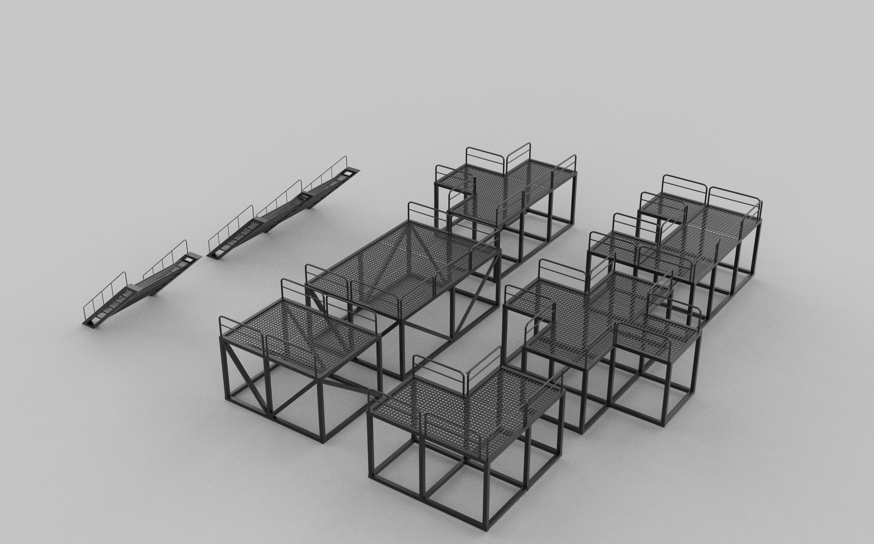 Modular Platform 3D Model 3D Model - TurboSquid 2340467