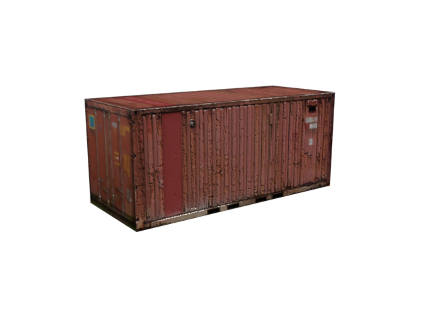 Free Fbx Mode Shipping Container