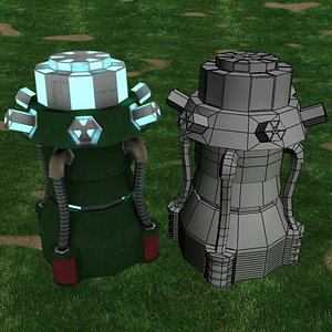 plasma genorator gen 3d model