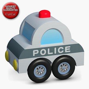 construction icons 49 police 3d 3ds