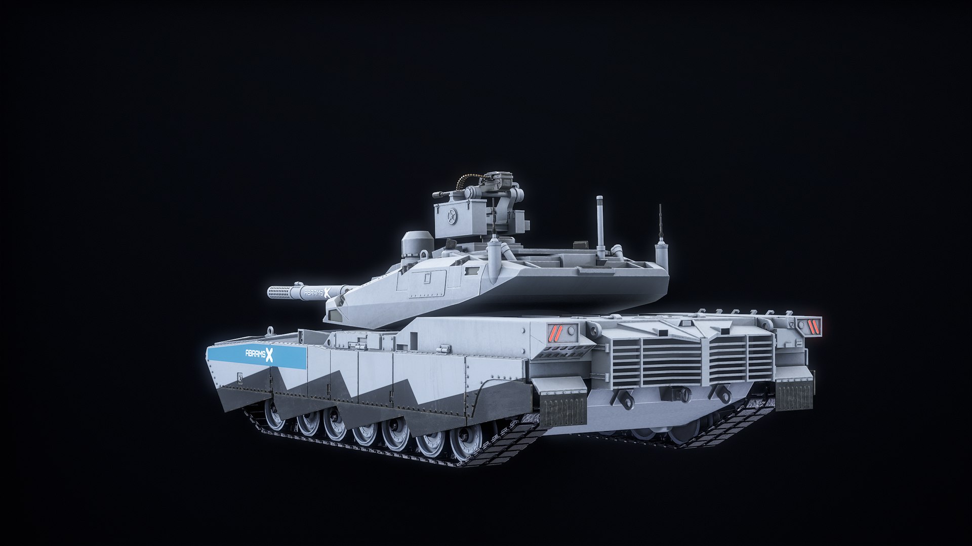 Abrams-X US Main Battle Tank Grey Camouflage PBR 3D model https://p.turbosquid.com/ts-thumb/8P/E7Iumv/tR/rend_00021/png/1707243152/1920x1080/fit_q87/1eff53035db87d1438b12e10ce4455146ce9afa9/rend_00021.jpg