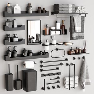 Bathroom Accessories 92 3D model