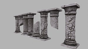 3d model pillar 2