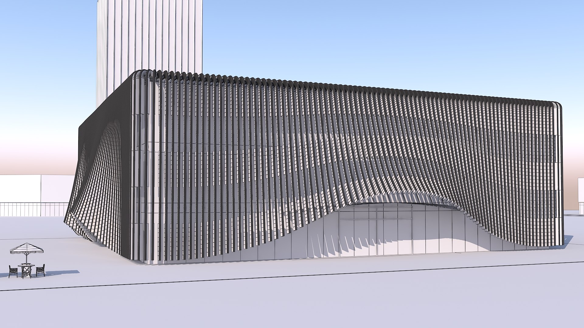 Future Building 09 3D Model - TurboSquid 2248305