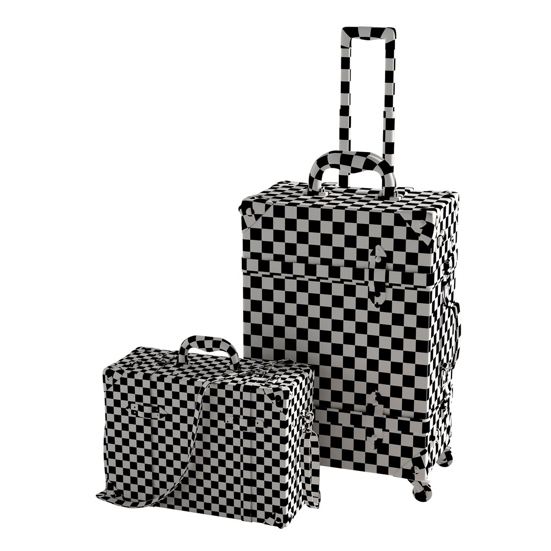 3D Baggage Set 2 Model TurboSquid 1952136