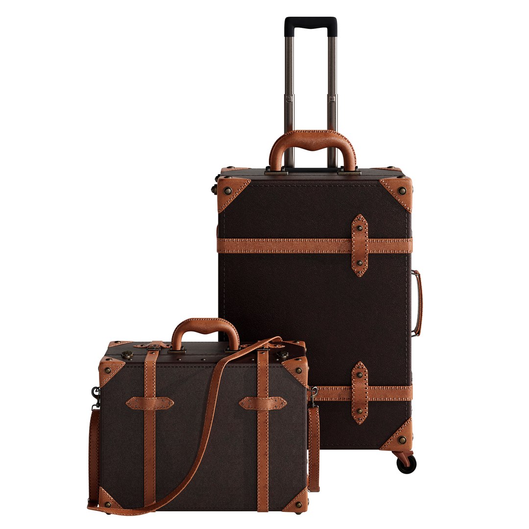 3D Baggage Set 2 Model TurboSquid 1952136