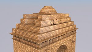 3D India gate