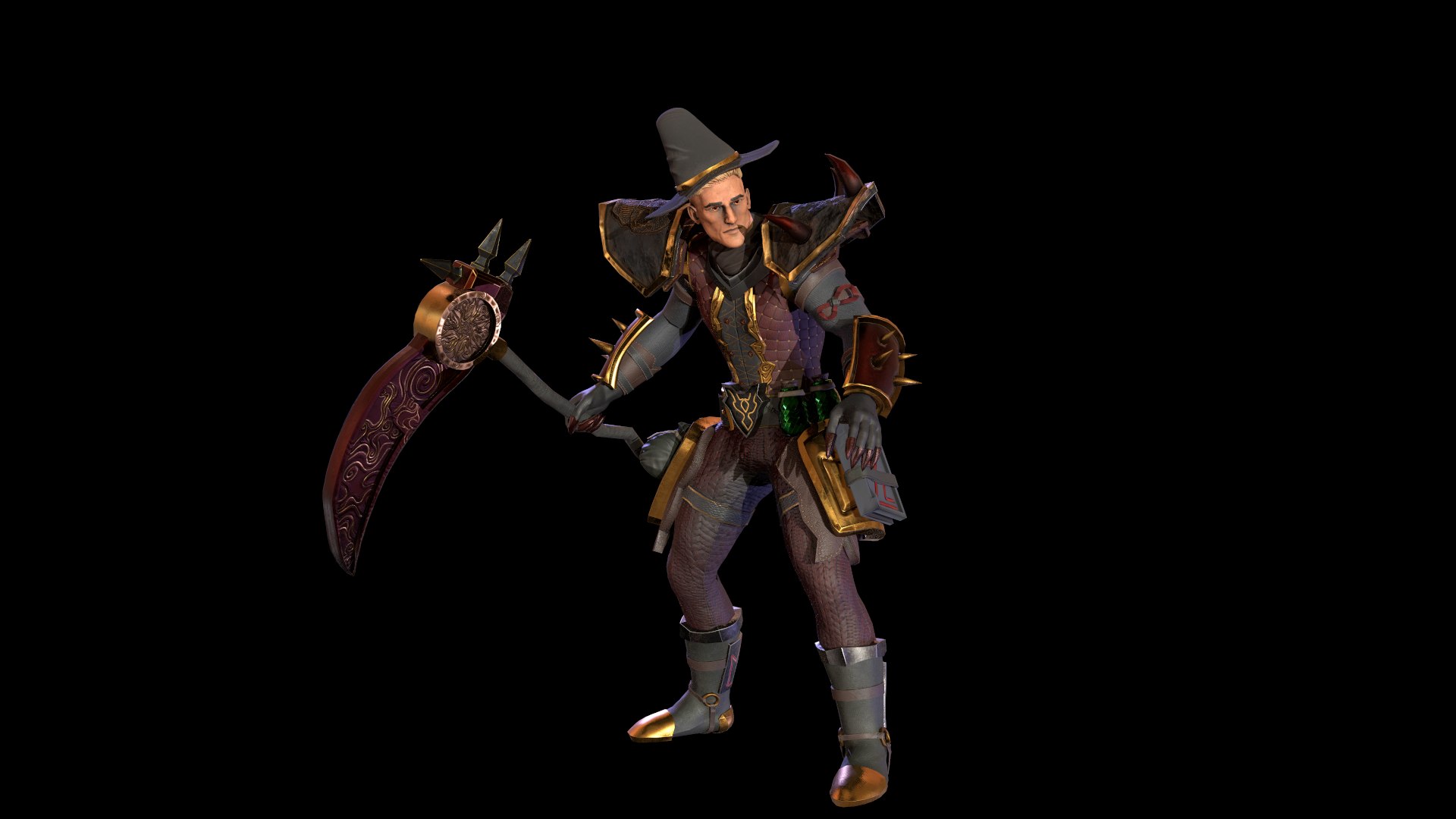 FWarlock 3D model https://p.turbosquid.com/ts-thumb/8P/KlZgiY/Z4/screenshot017/png/1632165056/1920x1080/fit_q87/deaa2d3eeb389bd462458ceda2fc1aac6ca3508c/screenshot017.jpg
