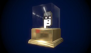 Gold Punk low poly