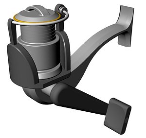 Low Poly And Free Fishing Reel 3D Models For Download | TurboSquid