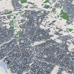 3D Palma City Spain