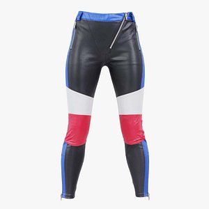 3D model French Leather Trousers Remastered