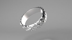 Snake Dragon Ring print 3D model