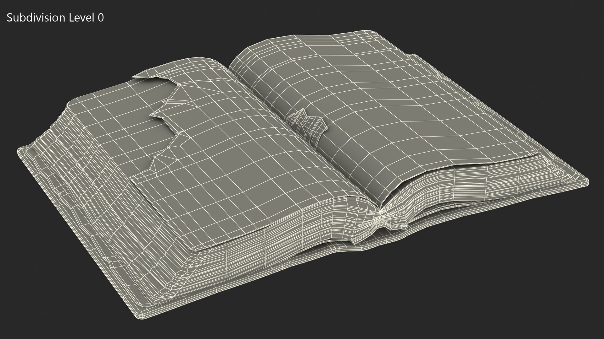 Very Old Open Book 3D model - TurboSquid 2006157