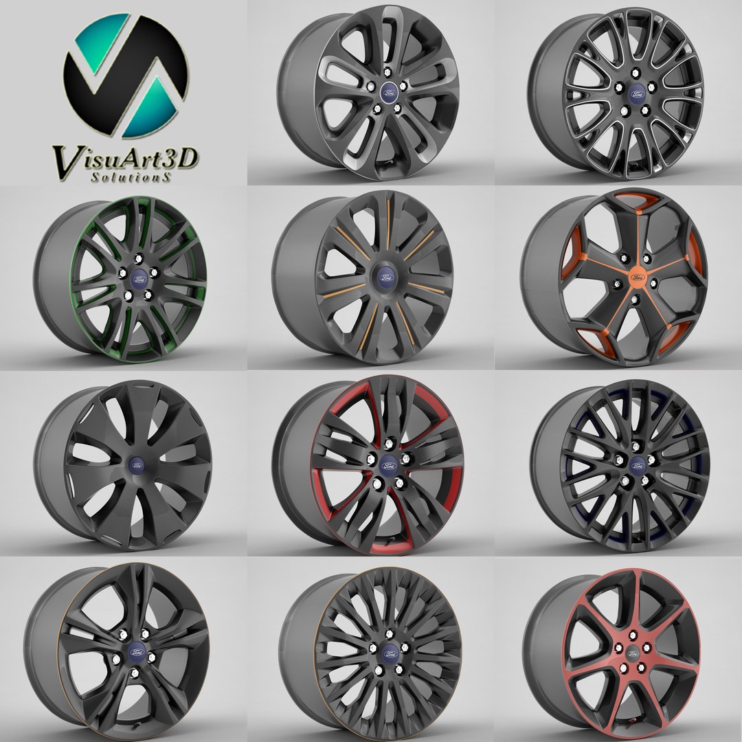 Focus Rims 3d Obj