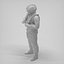 Modern US Helicopter Pilot STL High Detail 3D Printable Figure
