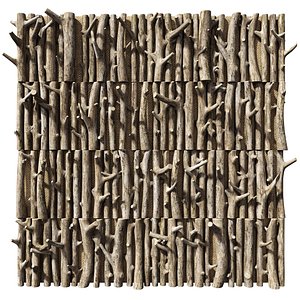 Branch decor n89f 3D model