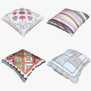 3D Pillow Collection 04