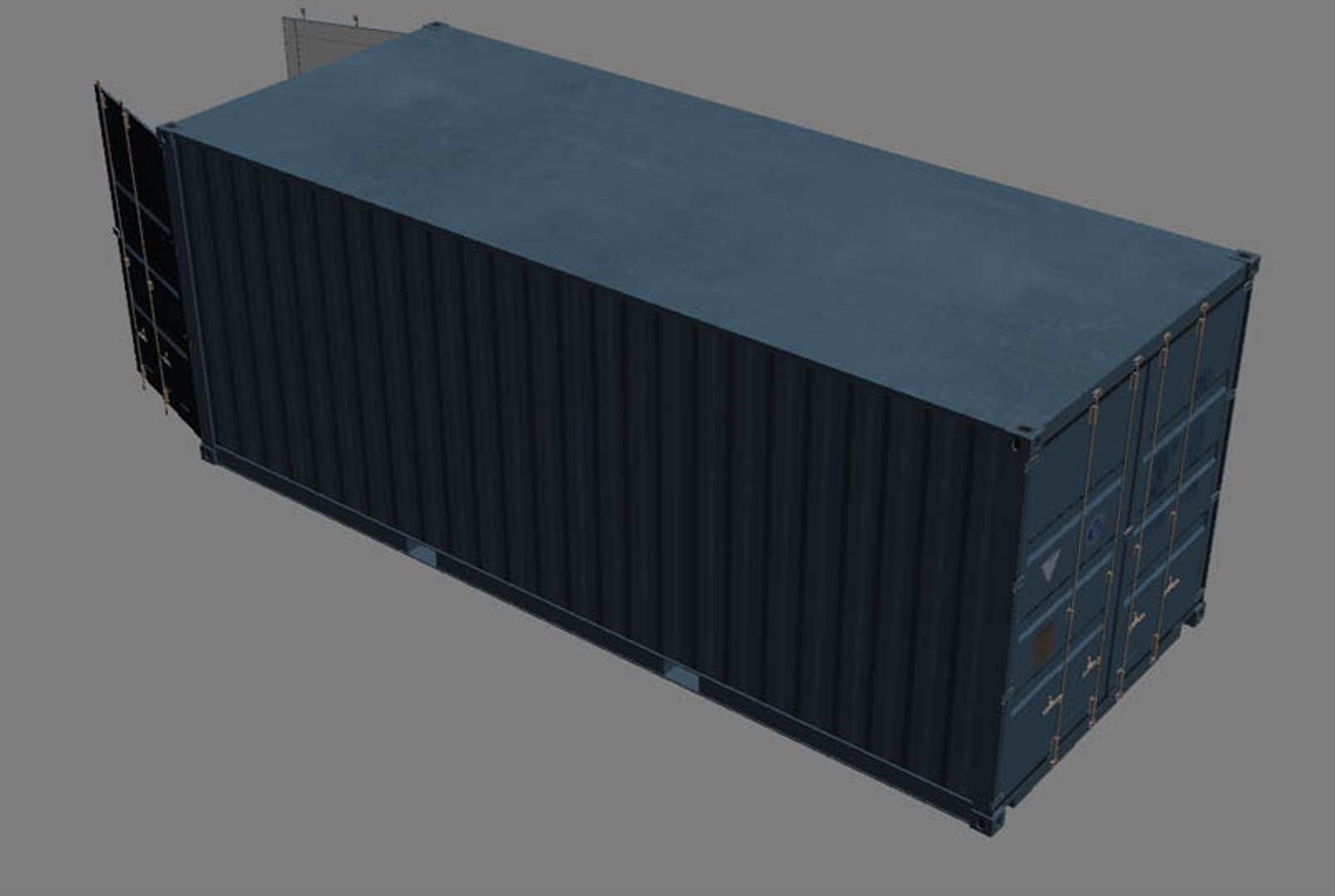 3d Model Countainer