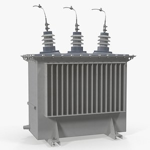 oil transformer 3D model