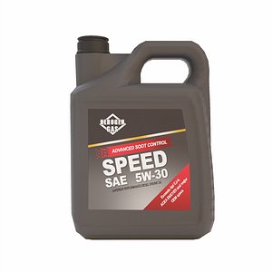 3D Engine oil Can lowpoly 3d model