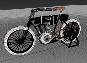 3D model harley