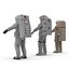 Astronauts 3D Models Collection 4