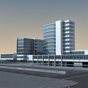 3D model Modern Building 137 Scene