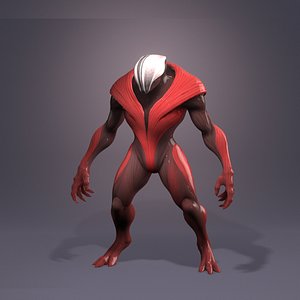 3D model Mossfang Golem