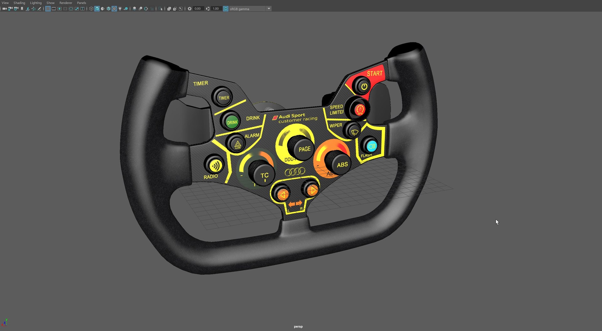 Steering wheel Audi 3D model https://p.turbosquid.com/ts-thumb/8P/toOmhc/2H/steeringwheelr8gt3lemans_013/jpg/1680181390/1920x1080/fit_q87/cda6587e96e61eac578c94c6c372a6951ed5837a/steeringwheelr8gt3lemans_013.jpg
