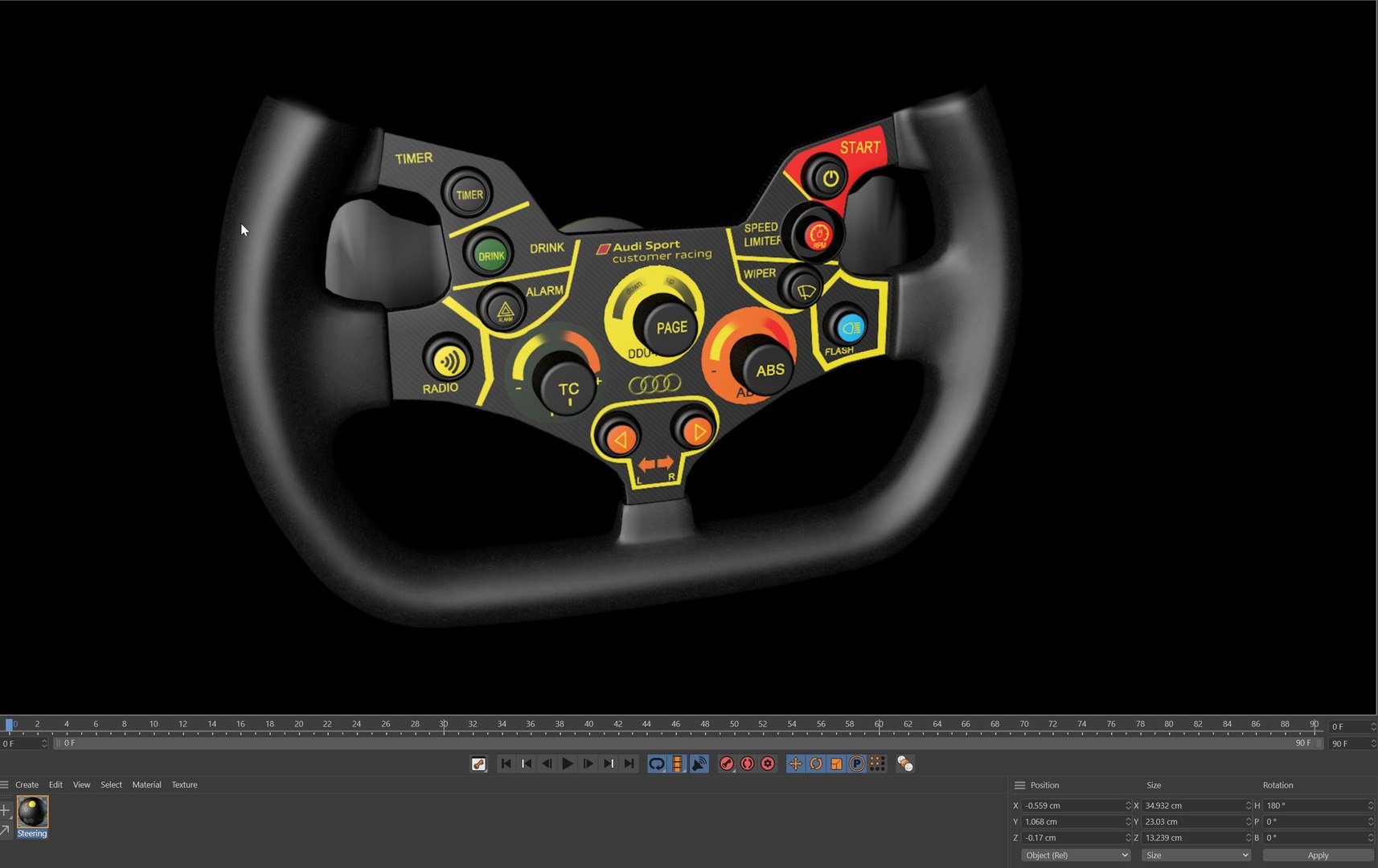 Steering wheel Audi 3D model https://p.turbosquid.com/ts-thumb/8P/toOmhc/W5/steeringwheelr8gt3lemans_012/jpg/1680181389/1920x1080/fit_q87/999590dc3e095fe7df305888963eb8aa71db0813/steeringwheelr8gt3lemans_012.jpg