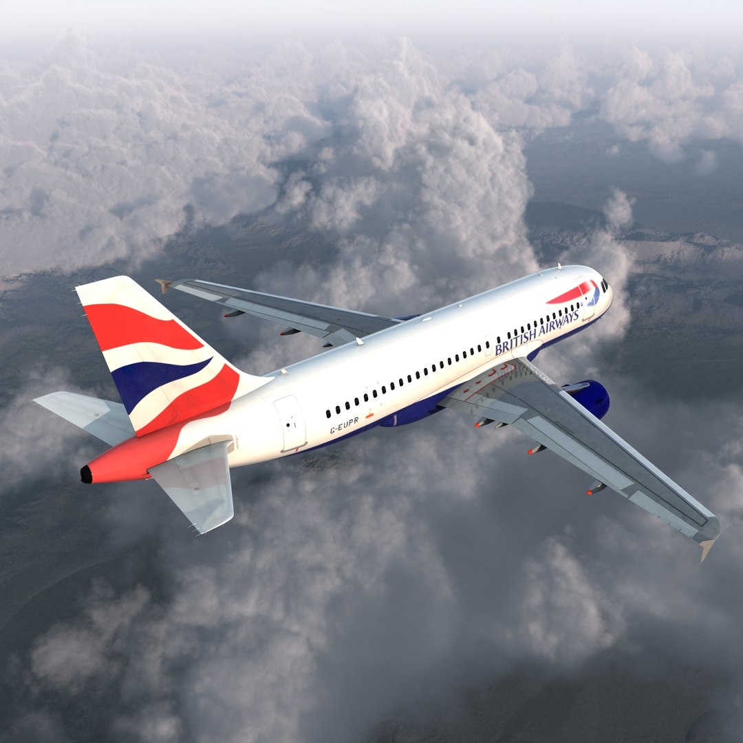 Max Airbus A319 British Airways