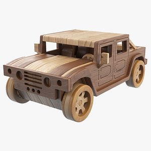 Wooden 4x4 Toy