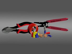 3d electrical terminals model