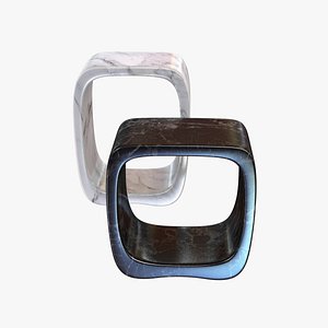 3d table bell pepper model