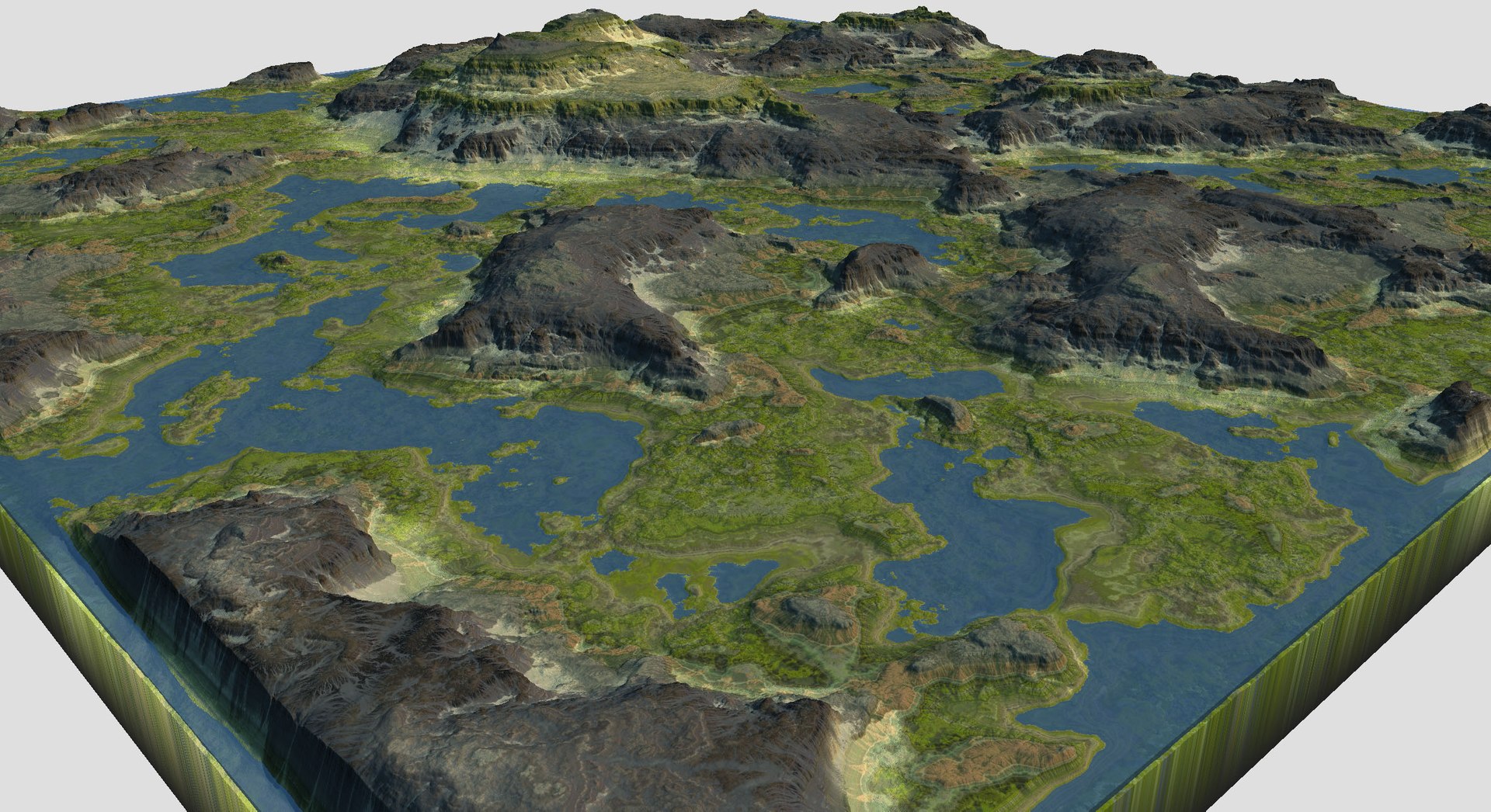 Games Terrain 3D Model - TurboSquid 1629673