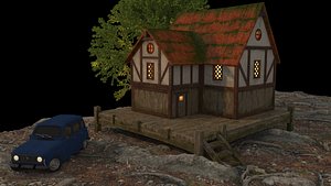 fantasy house 3D model