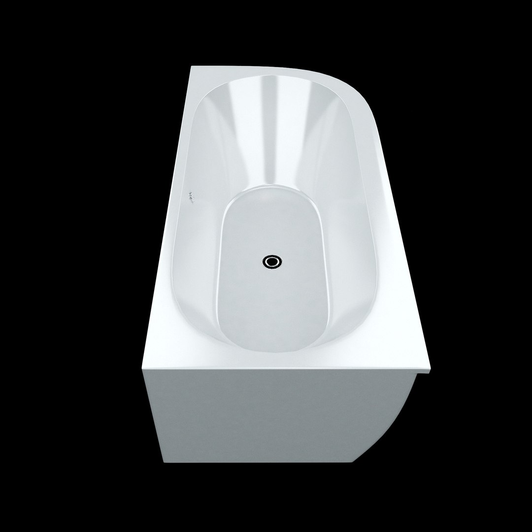 3D bath bathtub model TurboSquid 1665166