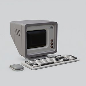 Old Monitor 3D model