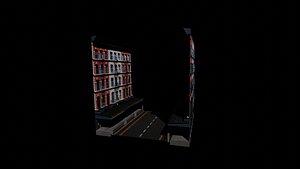 3D Low Poly Building