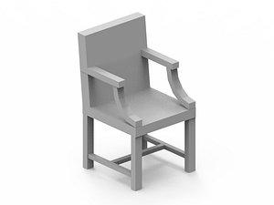 chair carver 3D model