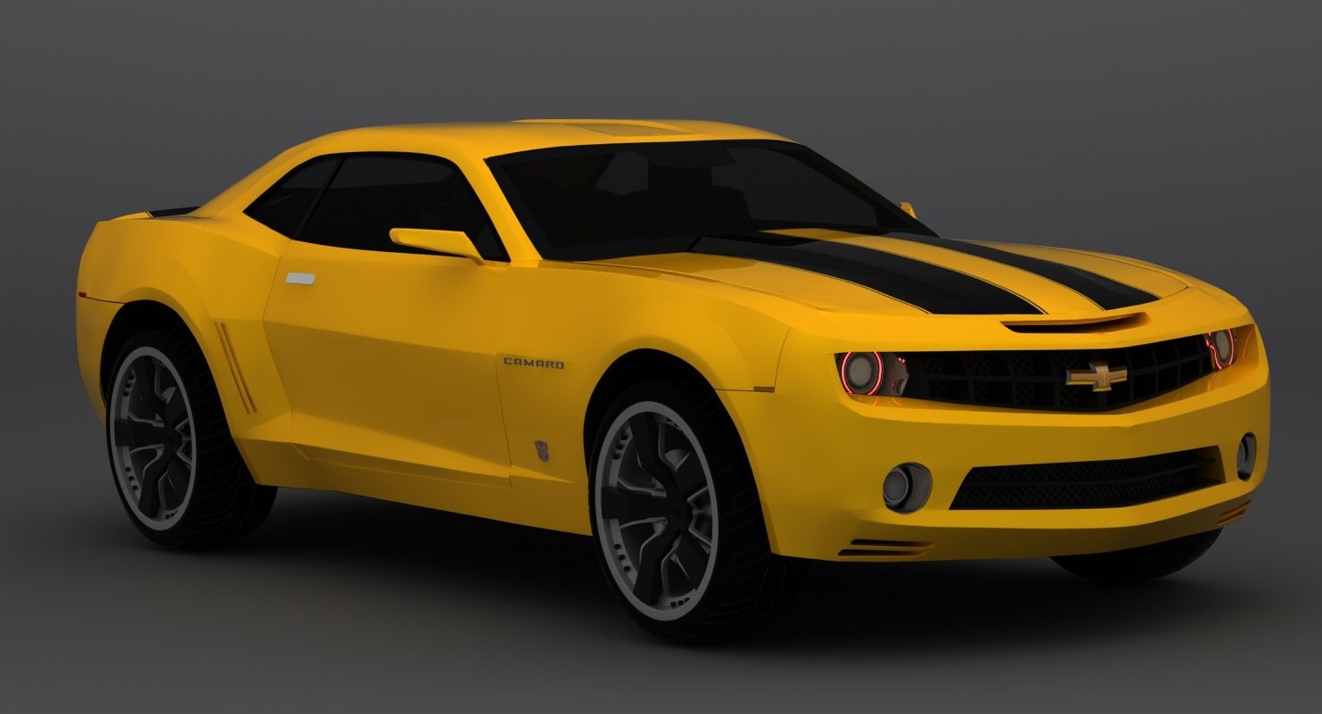 3d max 2009 chevrolet camaro