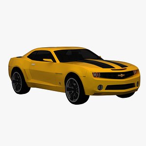 3d max 2009 chevrolet camaro