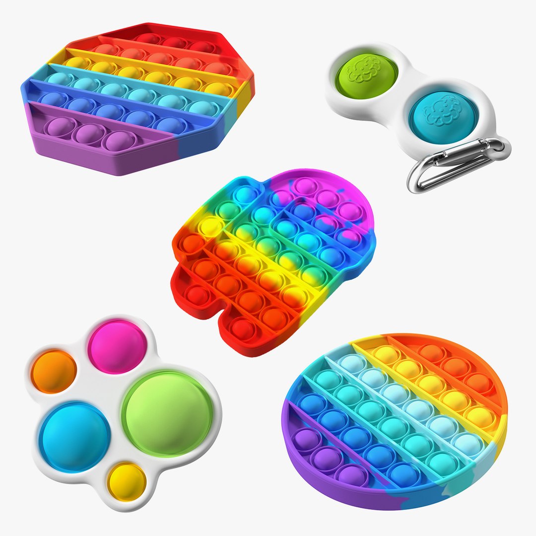 Anti-stress Games Collection 3D model preview