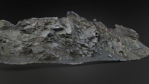 Rock scanned 3d model