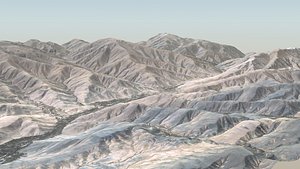 Terrain 16Km Desert Hills