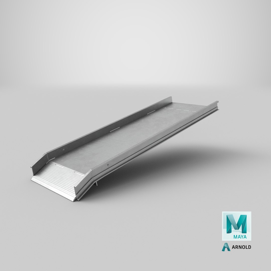 3D Aluminum Walk Ramp Clean https://p.turbosquid.com/ts-thumb/8Q/VOMWAJ/A1/stemcell_maya_arnold_render/png/1655203261/1920x1080/fit_q87/40cdf972ed201c6657c12f50394e766035c97821/stemcell_maya_arnold_render.jpg