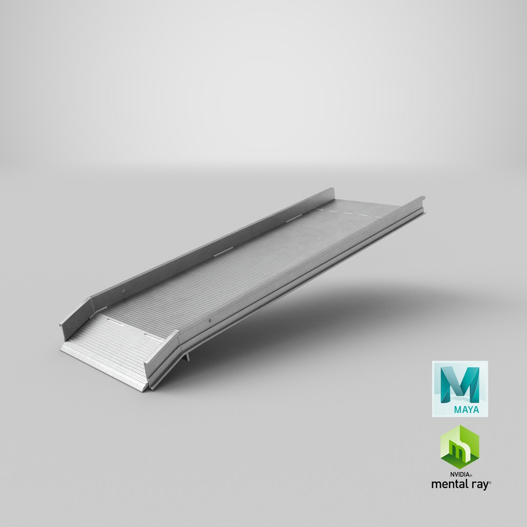 3D Aluminum Walk Ramp Clean https://p.turbosquid.com/ts-thumb/8Q/VOMWAJ/HP/stemcell_maya_mental_ray_render/png/1655203263/1920x1080/fit_q87/c283960907c0f8a1570a39364daafec16a212aa1/stemcell_maya_mental_ray_render.jpg