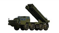 BM-30 Smerch 9A52 Tornado-S 9A54